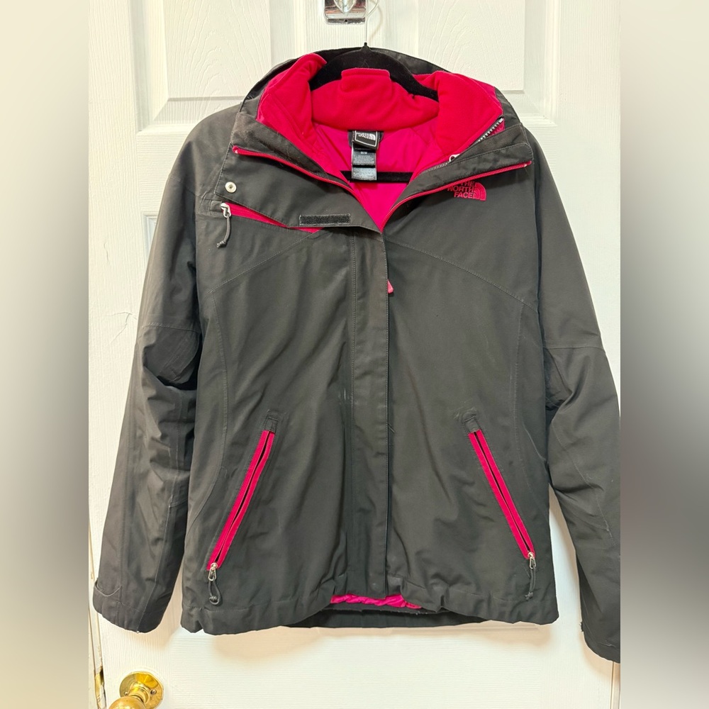 The North Face Black and Red Jacket